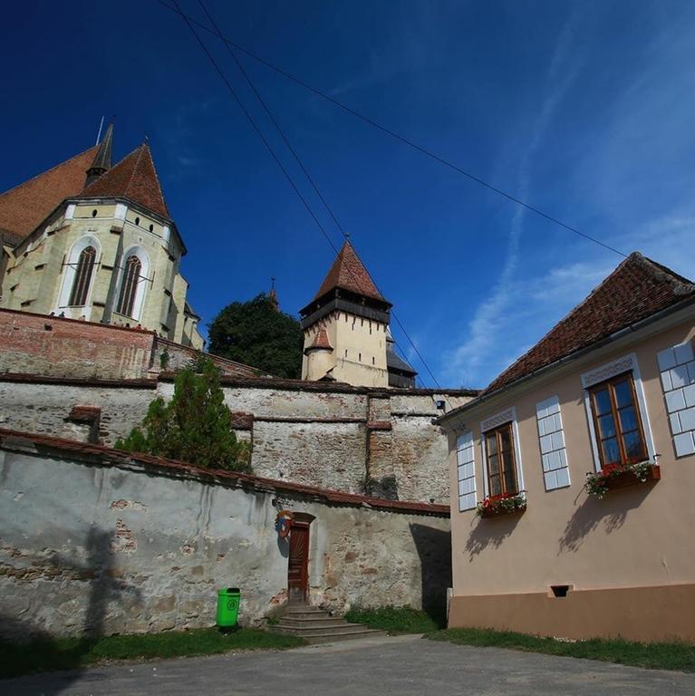 Pensiunea Oppidum Biertan Buitenkant foto